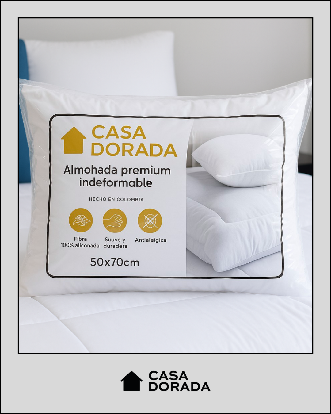 Almohada Casa Dorada Basic